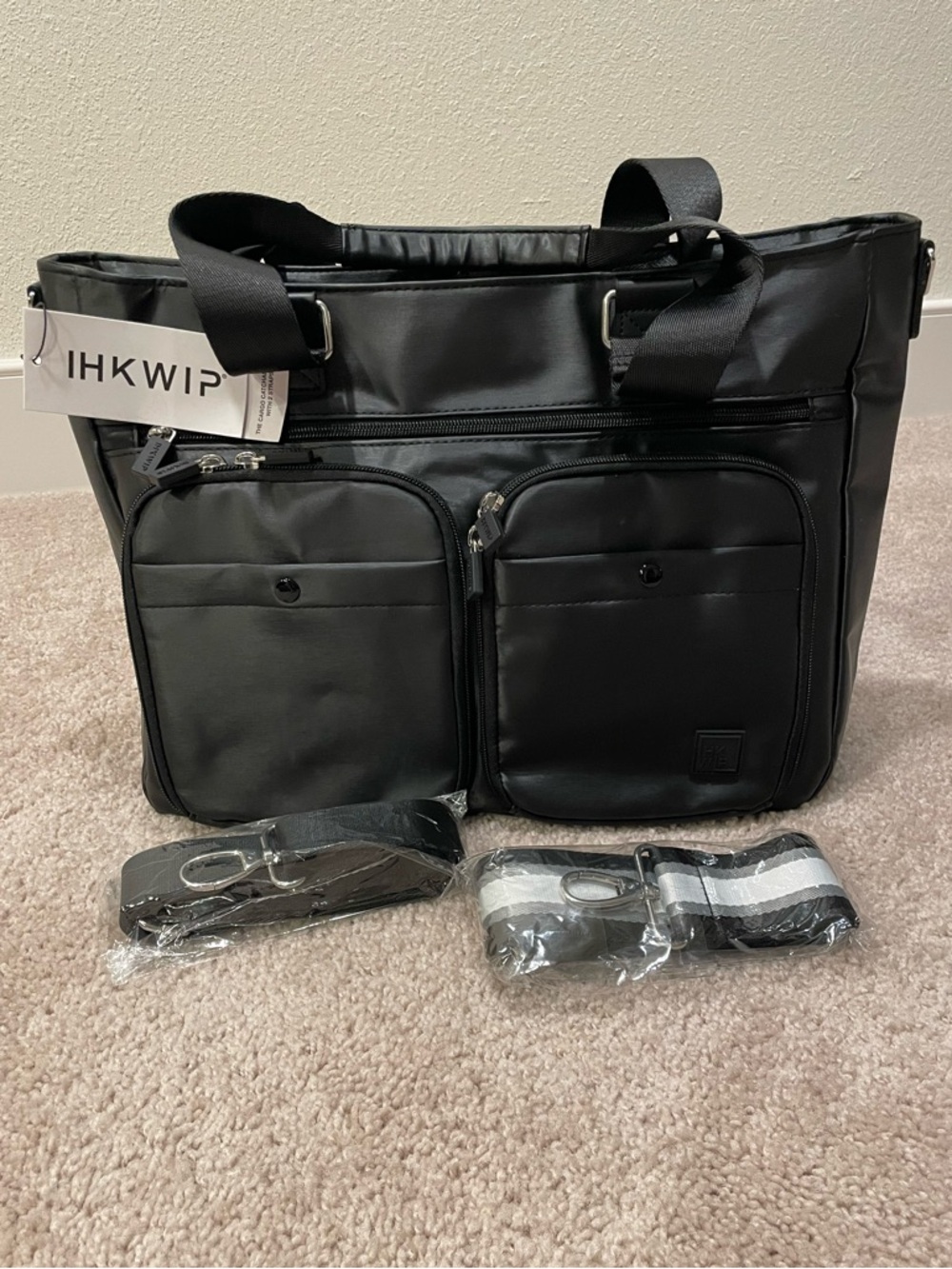 IHKWIP The Excelsior Cargo Catchall Tote with Crossbody Strap
